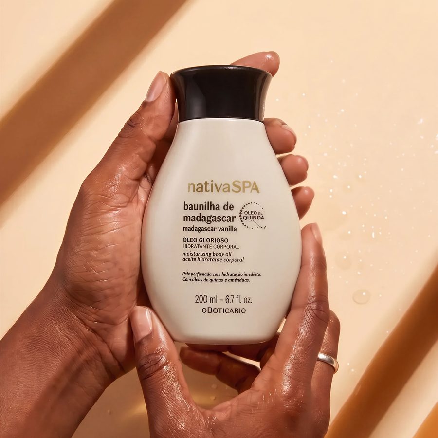 Nativa SPA body oil campaign