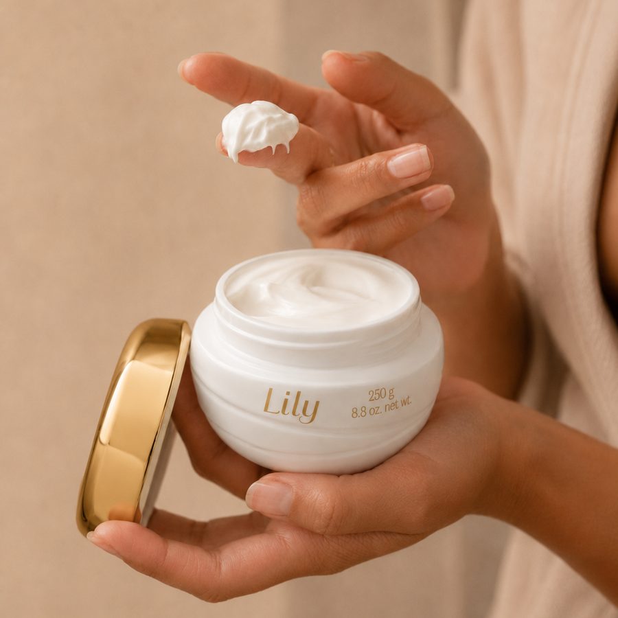 Lily Body Cream campaign