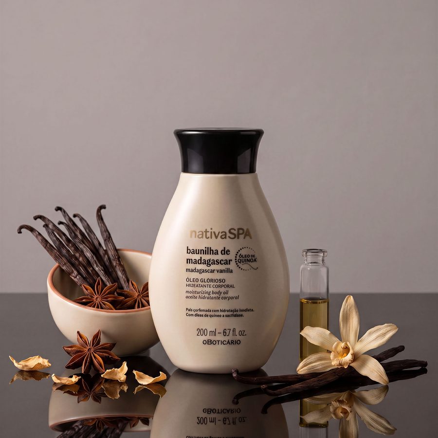 Nativa SPA body oil campaign